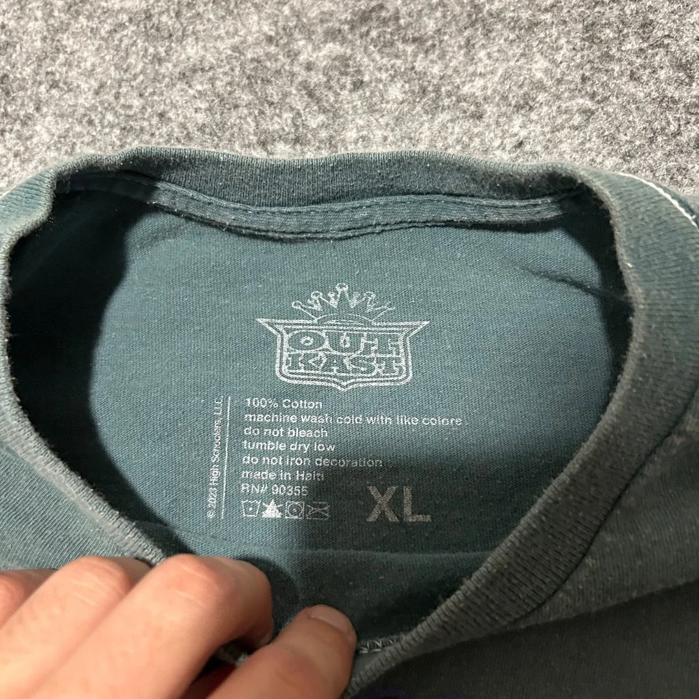 Outkast The South Got Something To Say Graphic Tee Green Size XL - Picture 3 of 6